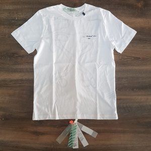 Off-White Logo Print White T-Shirt